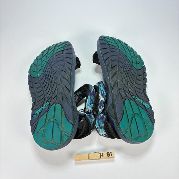 Teva Hurricane XLT2 Blue Black Outdoor Hiking Sport Sandals 6431 Women's Size 7 - Picture 9 of 9